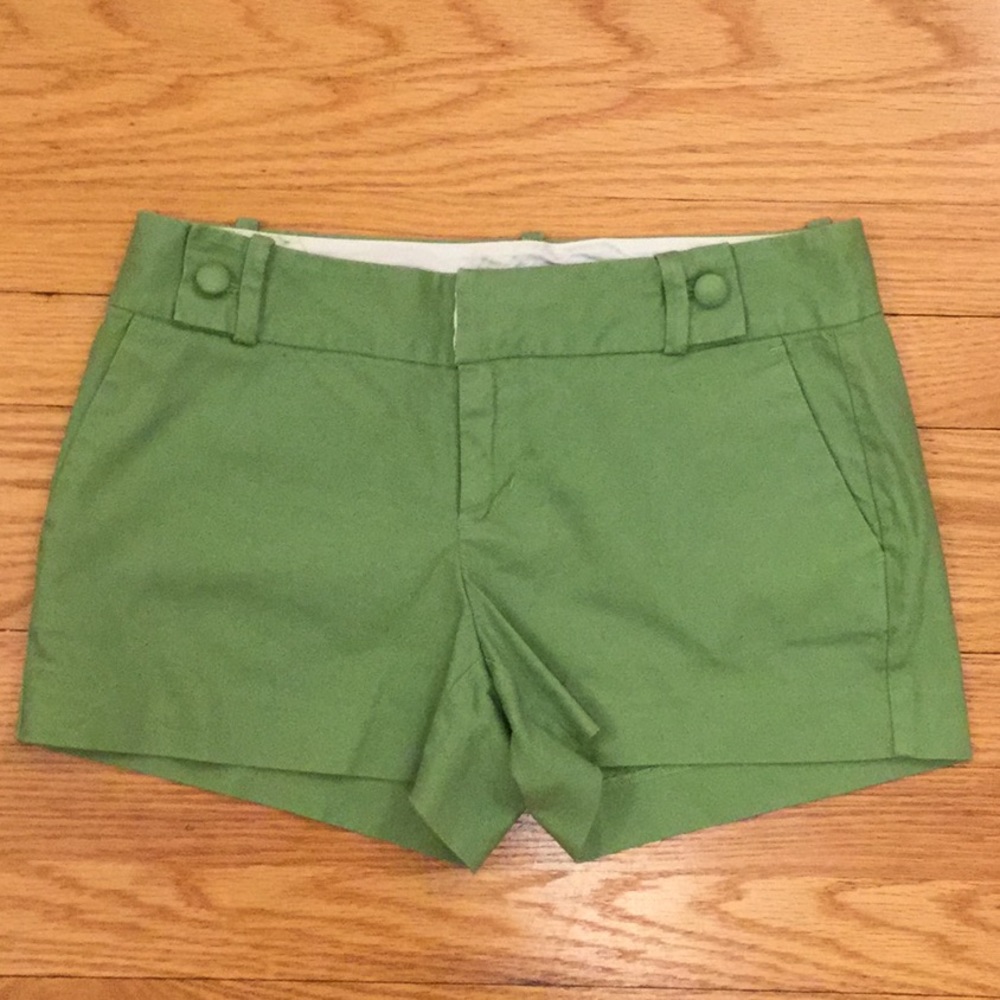Pique Fabric Button Detail Shorts